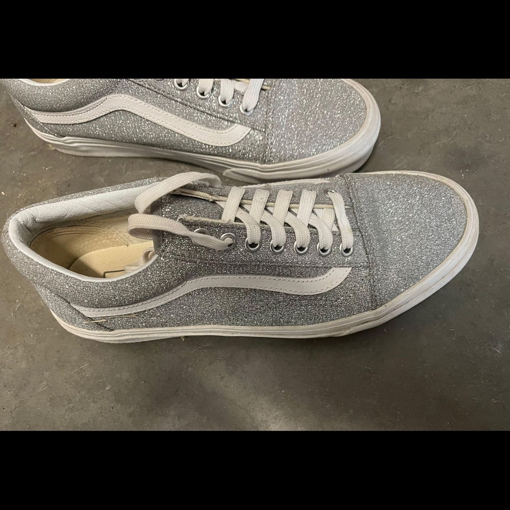 Old Skool glitter vans